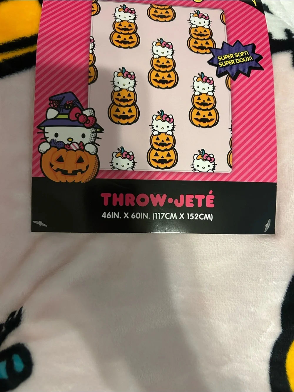 Hello Kitty Halloween Blanket